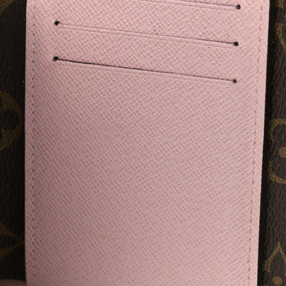 Louis Vuitton Monogram Ariane Compact Wallet Rose Ballerine 16 of 18