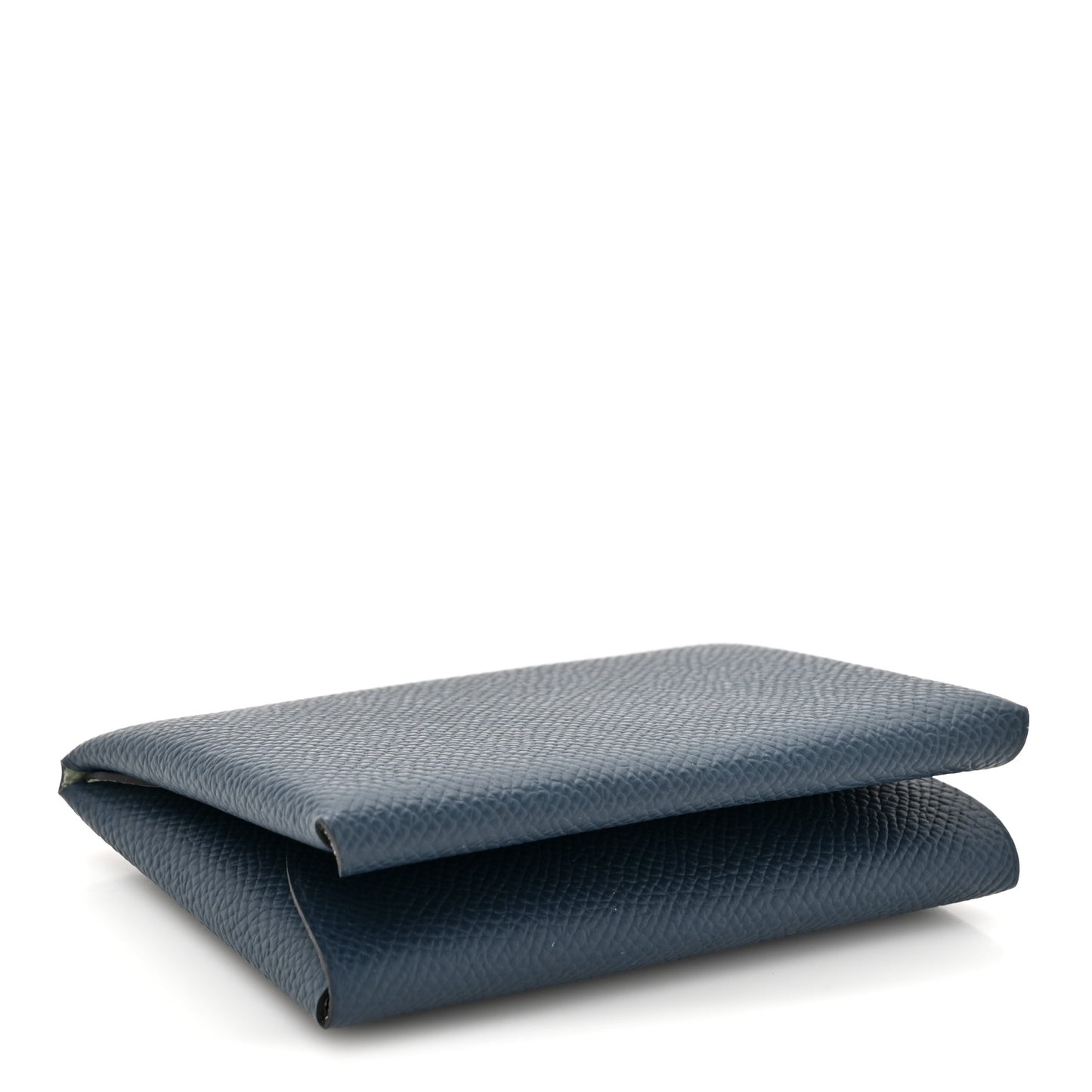 Epsom Verso Calvi Duo Card Case Bleu De Prusse Vert Fizz