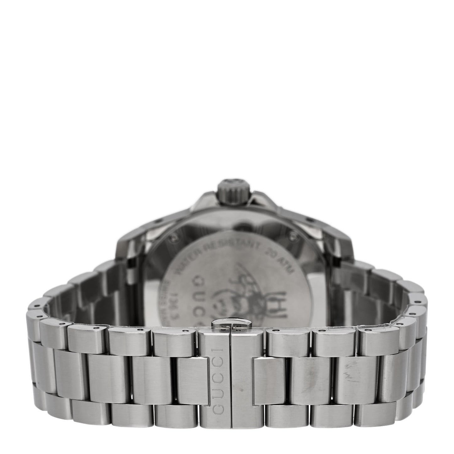 Stainless Steel 40mm Dive Quartz Watch White