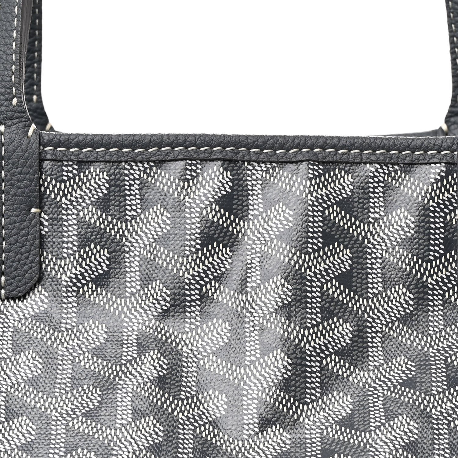 Goyard Goyardine Sac Hardy Pet Carrier PM Grey 10 of 14
