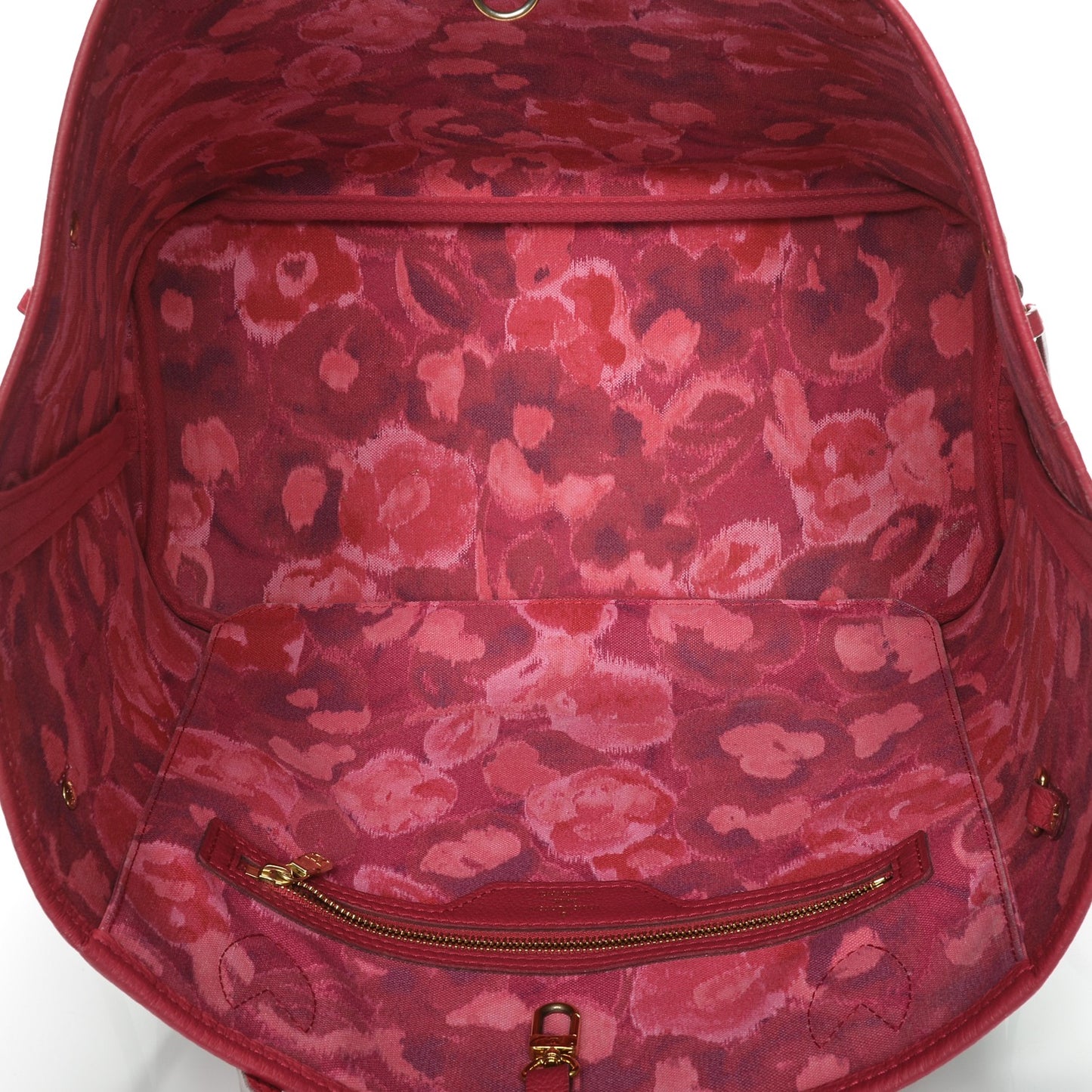 Monogram Articles de Voyage Ikat Neverfull MM Rose Indien