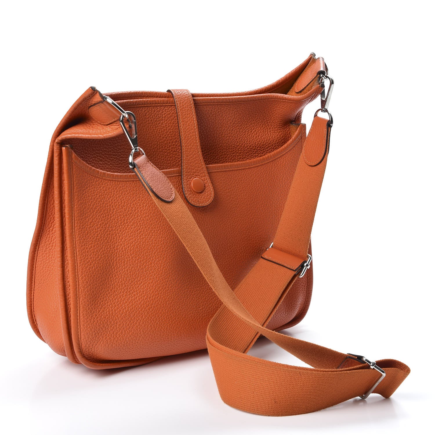 Hermes Togo Evelyne III PM Orange 2 of 14