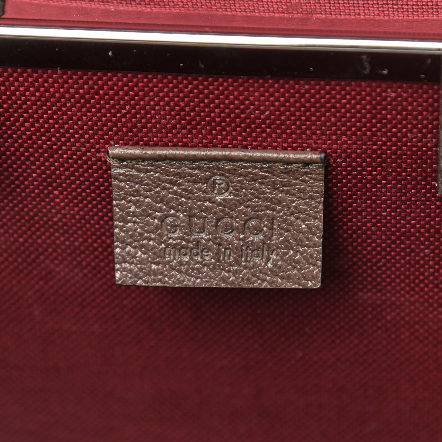 GG Supreme Monogram Globe-Trotter Beauty Case Brown