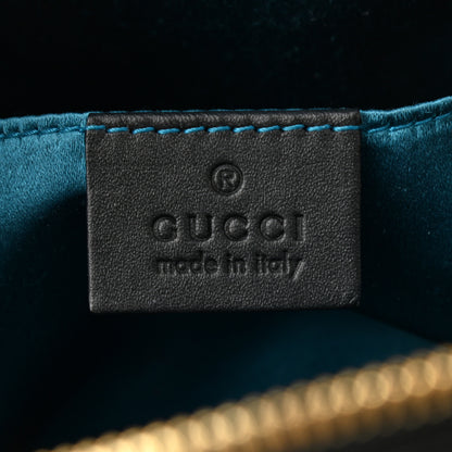 Gucci Suede Patent Web Small Ophidia Dome Shoulder Bag Nocciola Black 5 of 11
