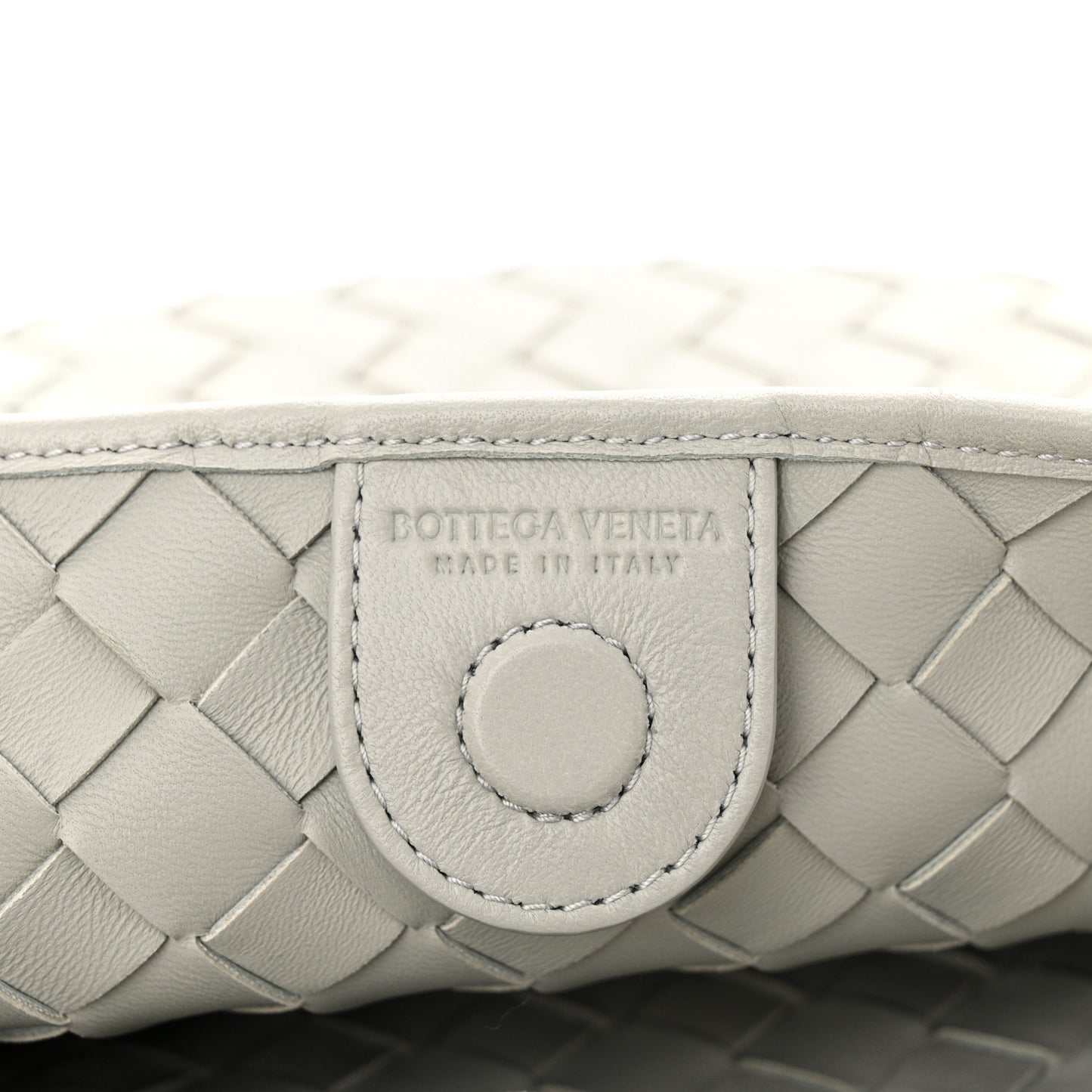 Nappa Intrecciato Sardine Bag Agate Grey