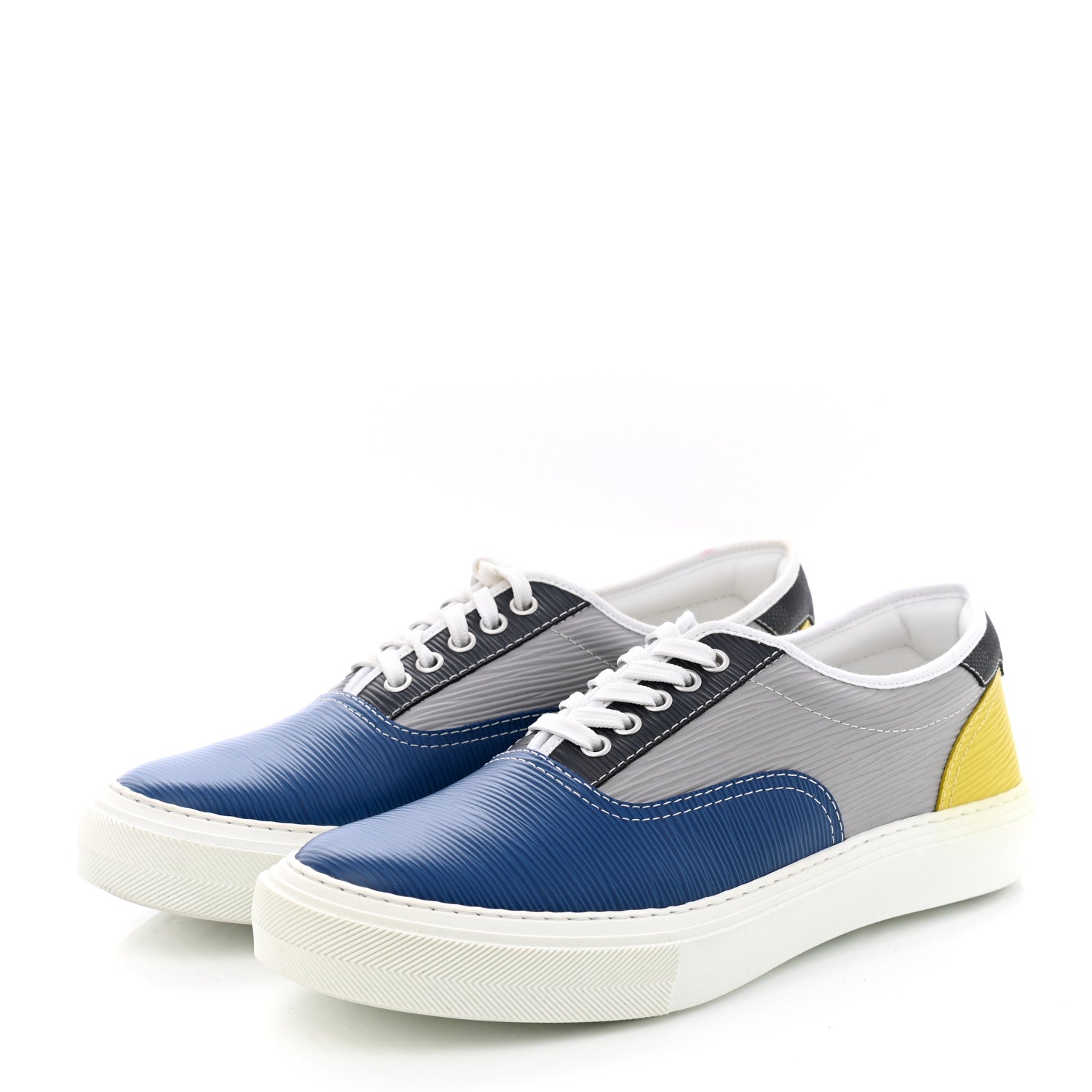 Louis Vuitton Epi Mens Trocadero Richelieu Sneakers 8 Multicolor 3 of 10
