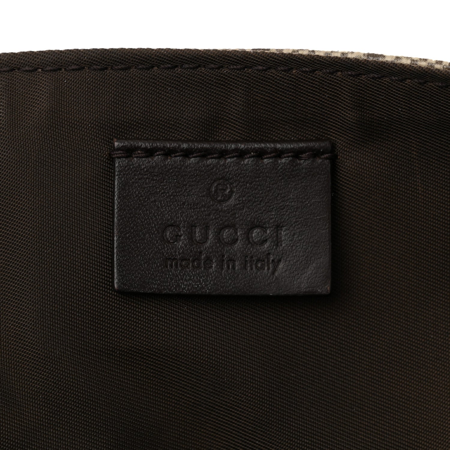 Gucci GG Plus Monogram Messenger Diaper Bag Dark Brown 7 of 14