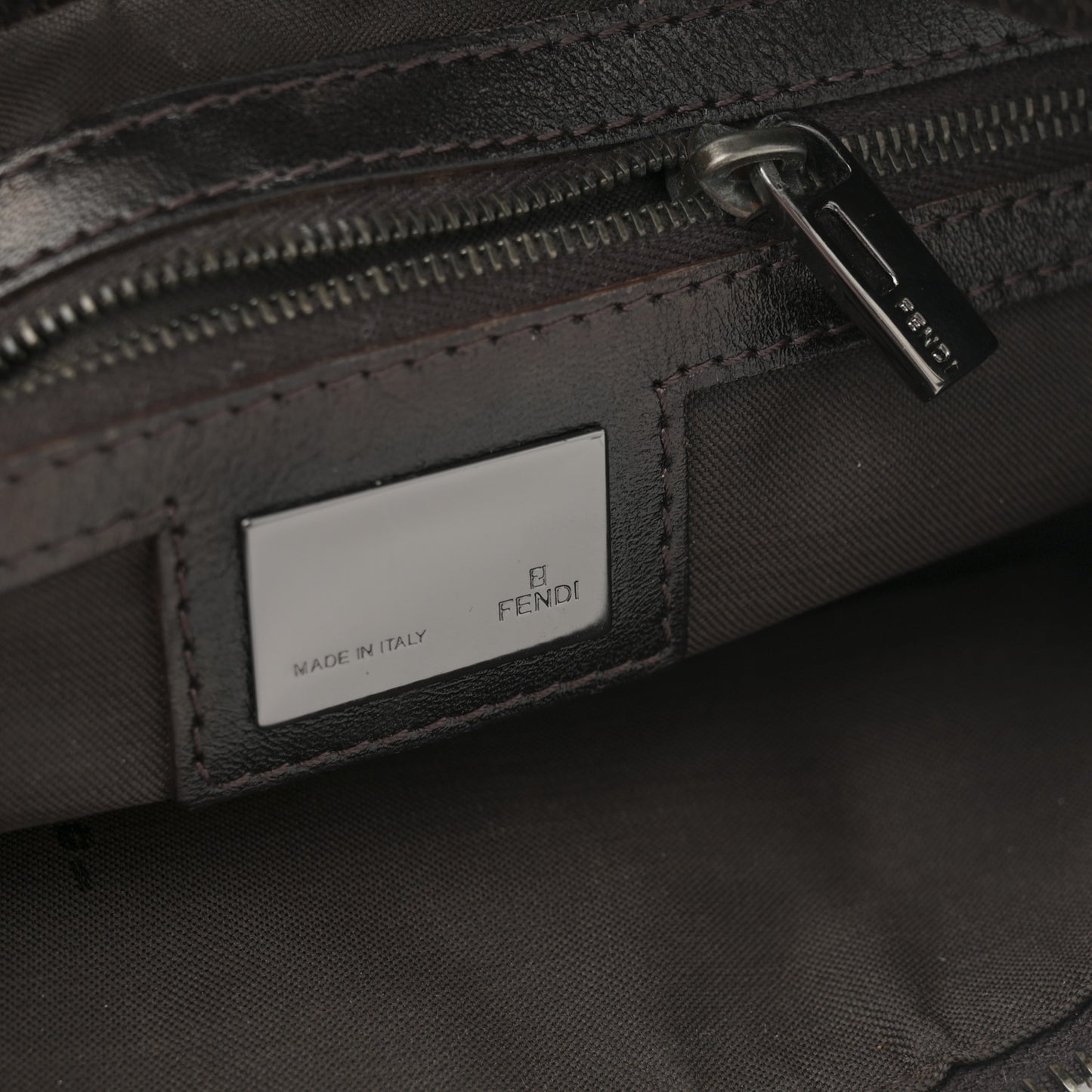 Zucca Baguette Shoulder Bag Tobacco