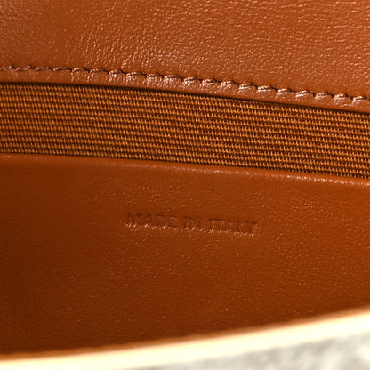Celine Canvas Calfskin Triomphe Multipochette Grege 7 of 9