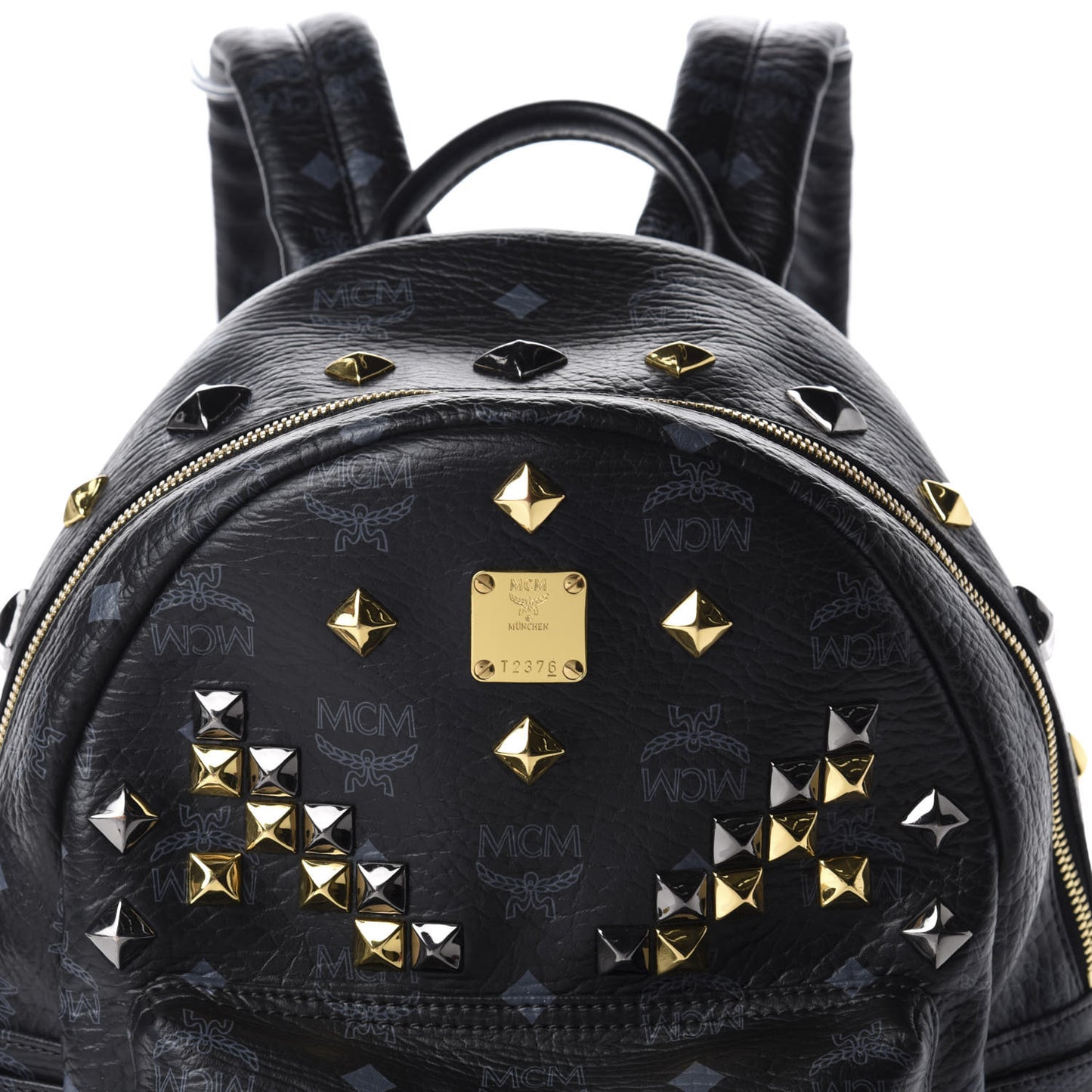 Visetos Studded Small Stark M Backpack Black