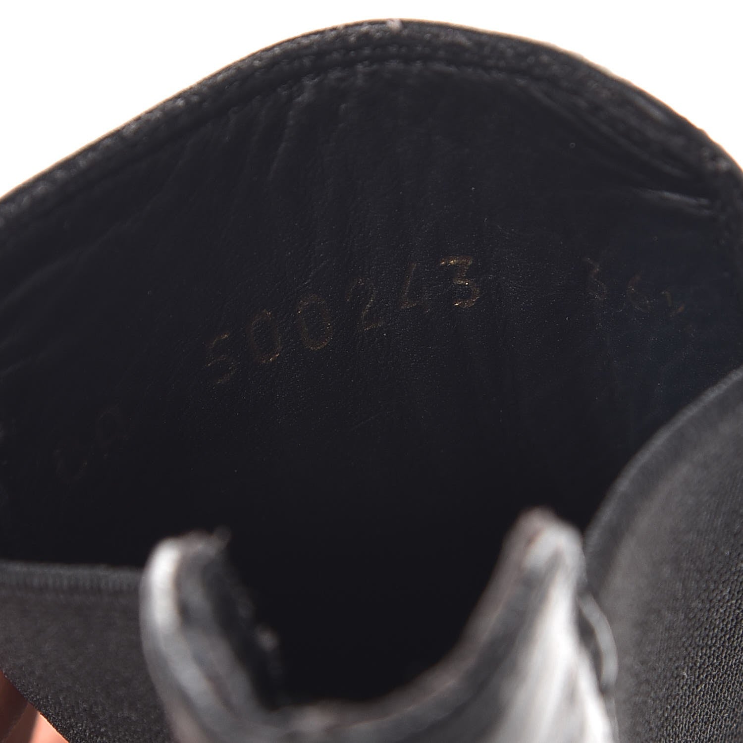 Saint Laurent Calfskin Theo Chelsea Ankle Boots 36.5 Black 8 of 9