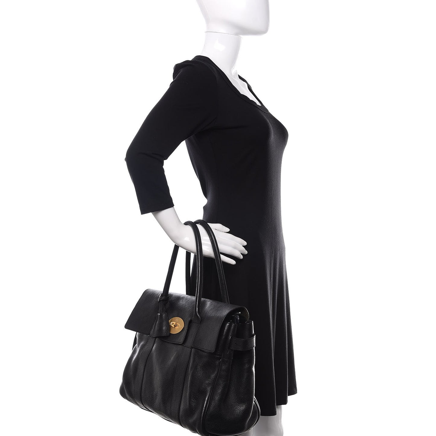 Natural Leather Bayswater Black