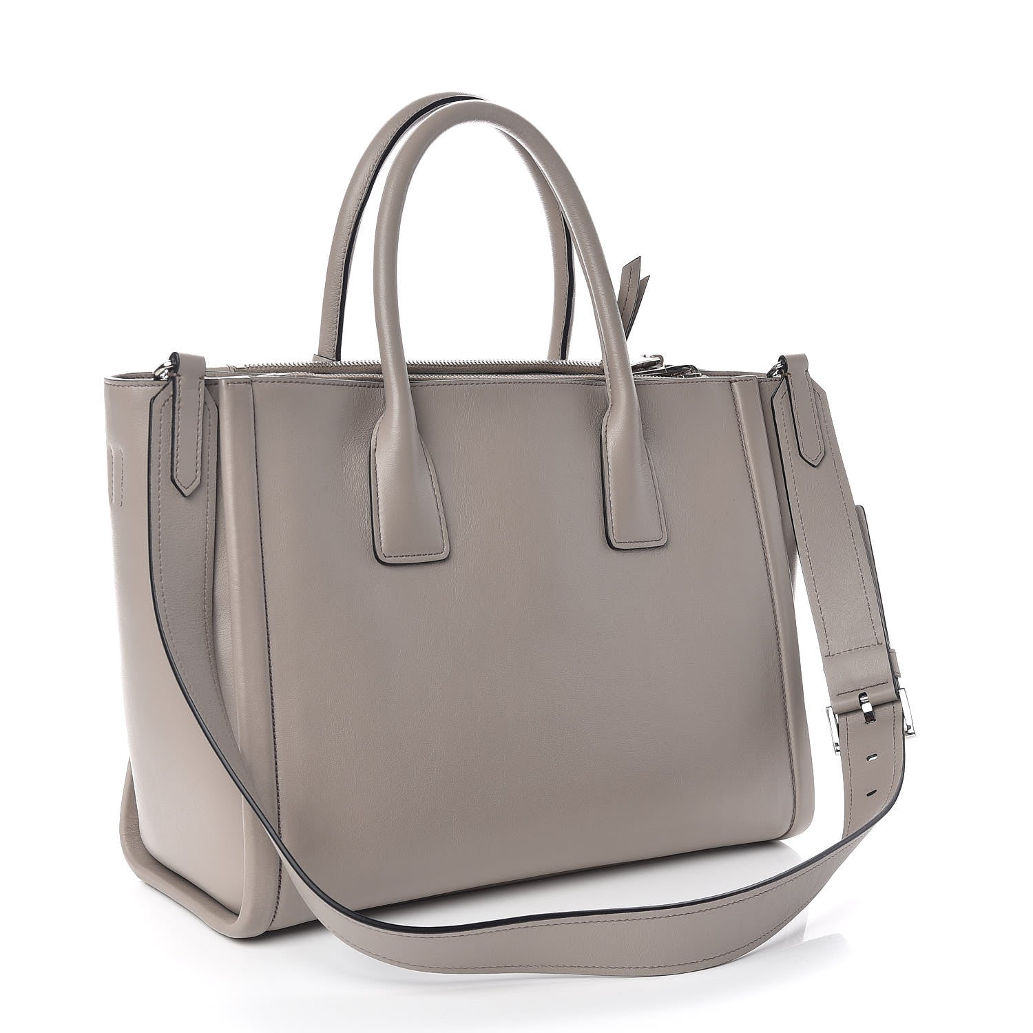 Prada Soft Calfskin Concept Tote Pomice 3 of 9