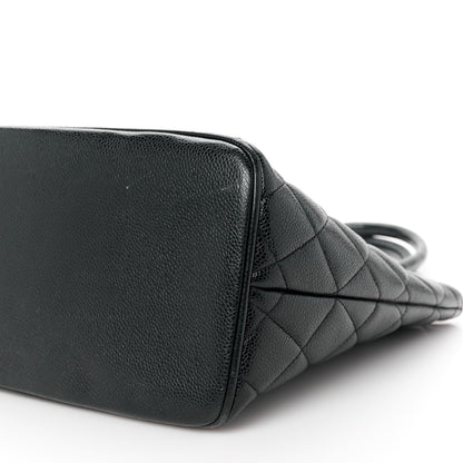 Chanel Caviar Quilted Medallion Tote Black 10 of 11