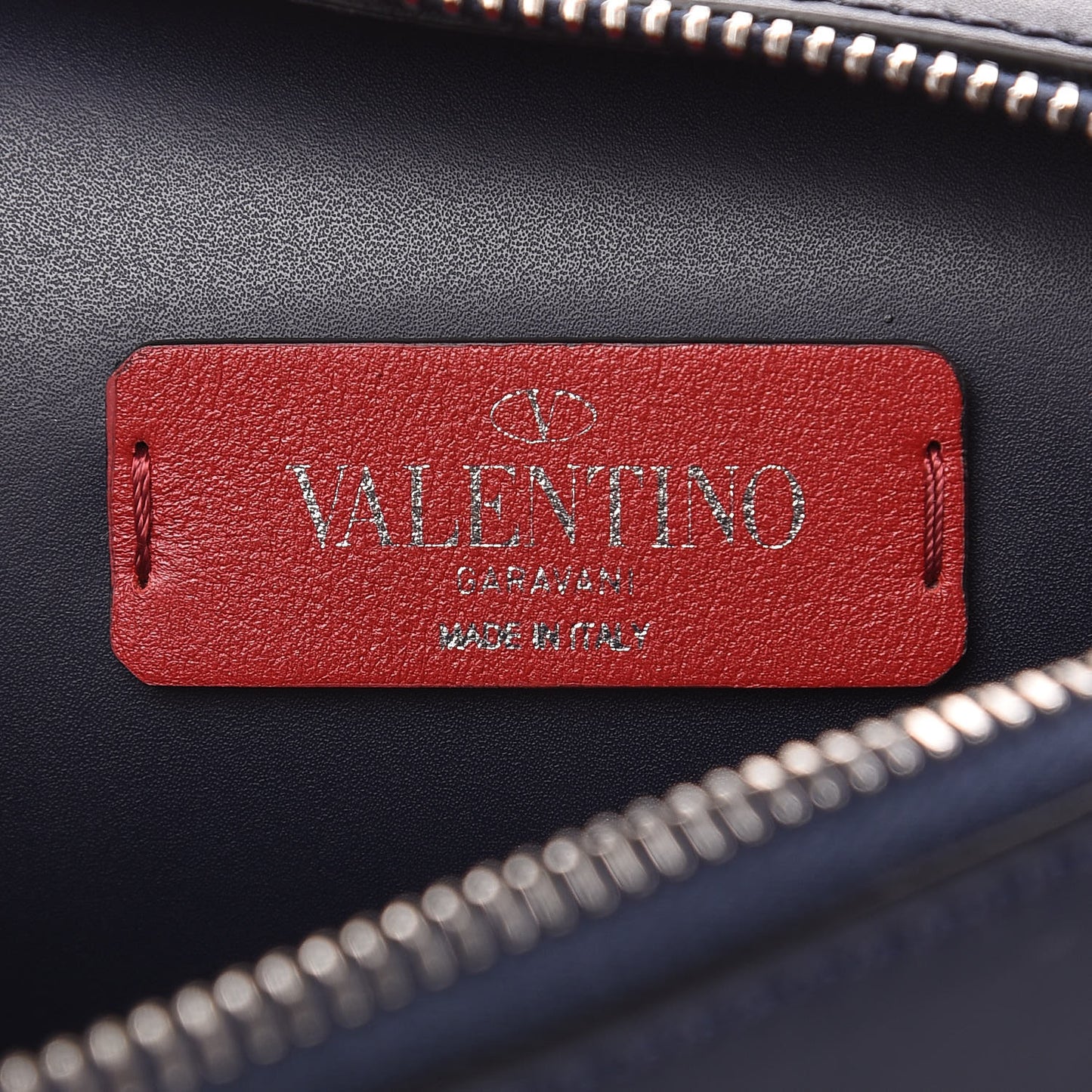 Calfskin VLTN Belt Bag Marine