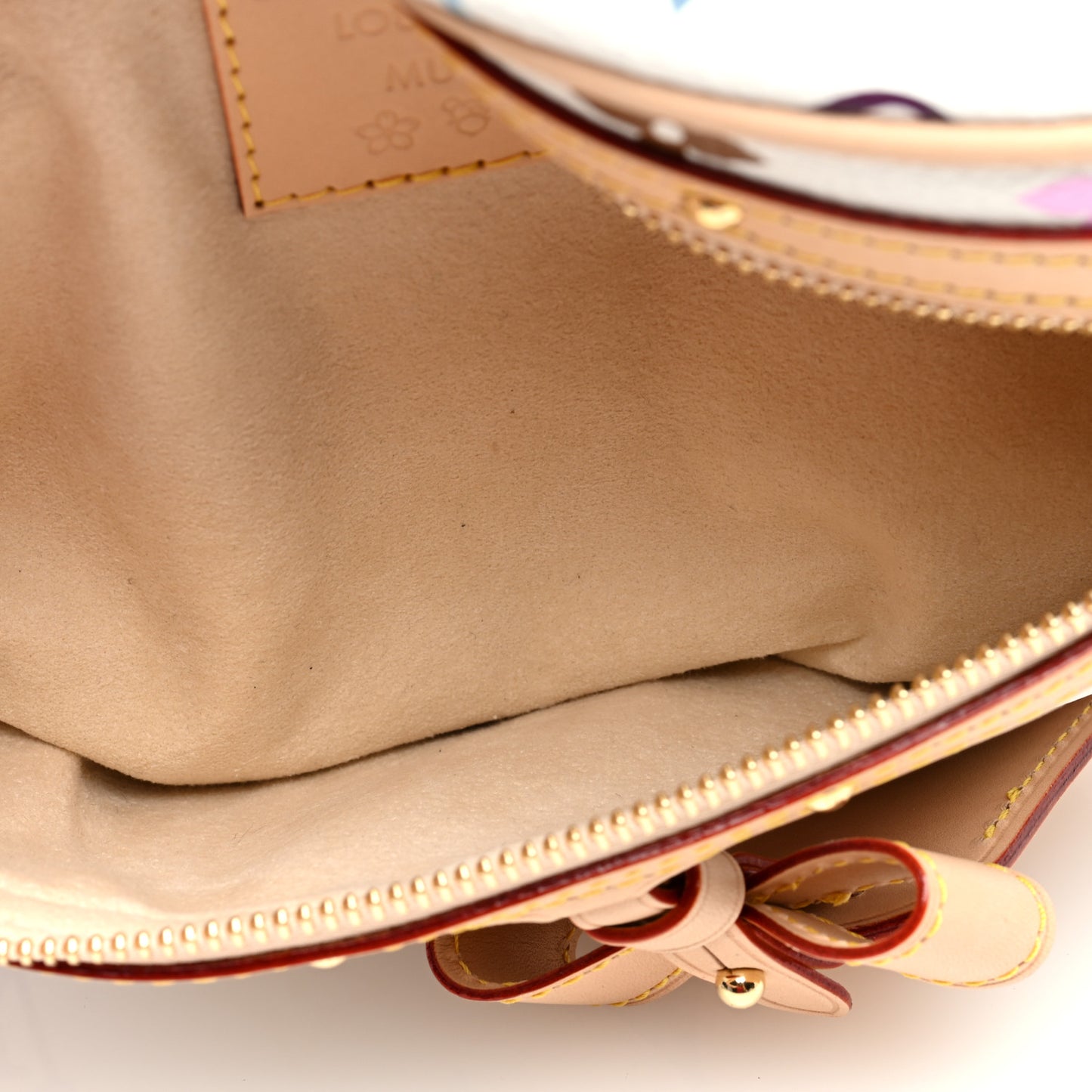 LV X TM Monogram Multicolor High Rise Bumbag White