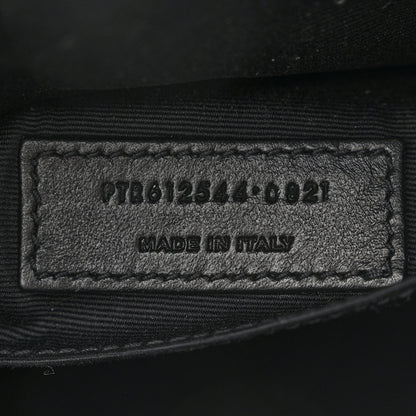 Saint Laurent Suede Calfskin Monogram Lou Camera Bag Vert Fonce 7 of 11