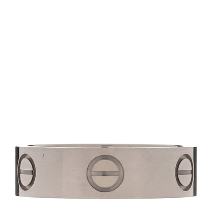 Cartier 18K White Gold 5.5mm LOVE Ring 54 7 3 of 5