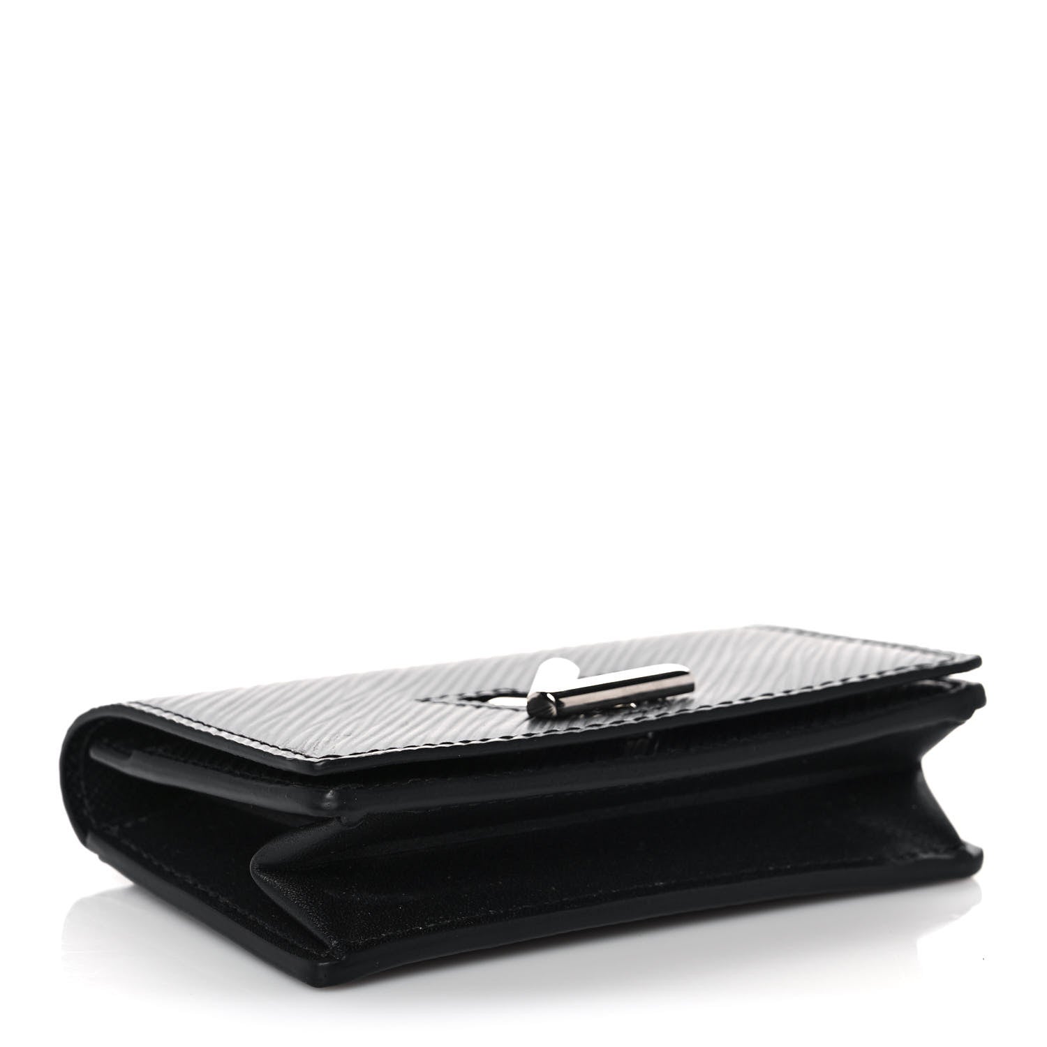 Louis Vuitton Epi Twist Compact Wallet Black 4 of 8