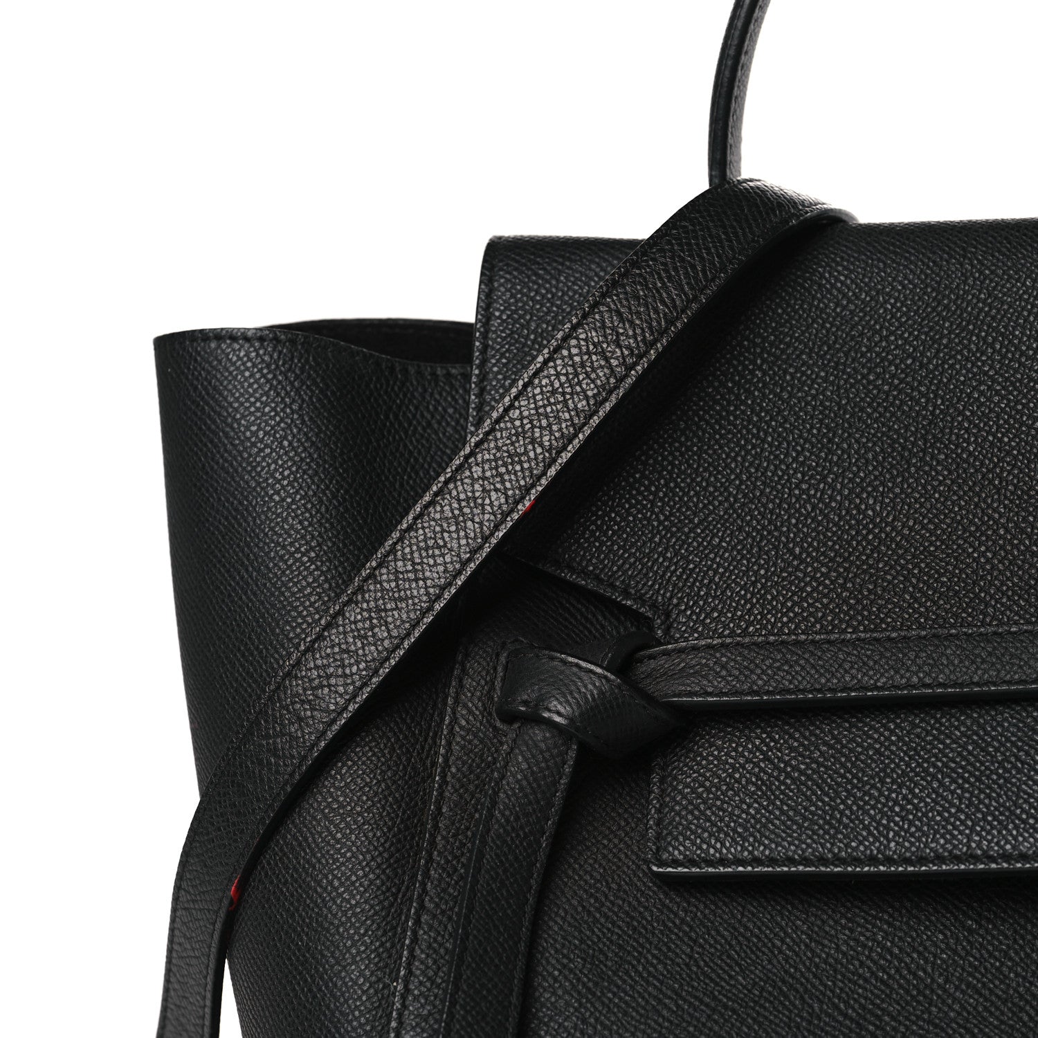Celine Grained Calfskin Micro Belt Bag Navy 8 of 9