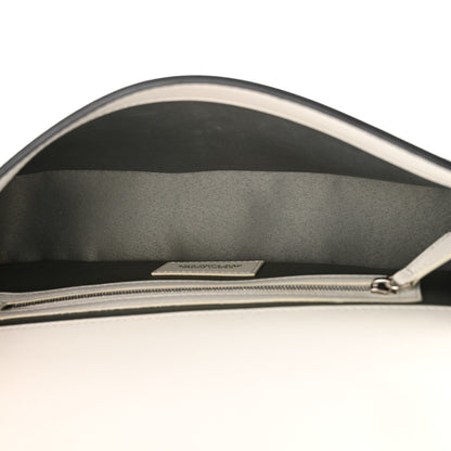 Fendi X MARC JACOBS Nappa Logo Medium Baguette White 5 of 14