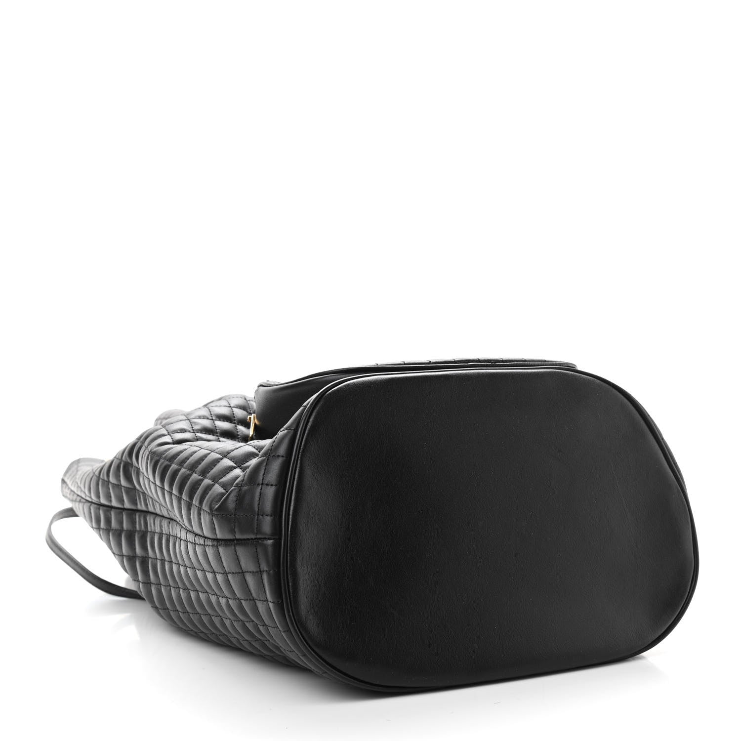 Celine Calfskin Quilted Medium C Backpack Black 4 of 11