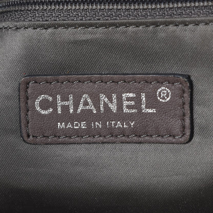 Chanel Caviar Stitched Pocket In The City Tote Ivory 6 of 7