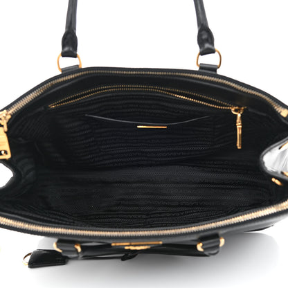 Prada Saffiano Medium Galleria Double Zip Tote Black 5 of 14