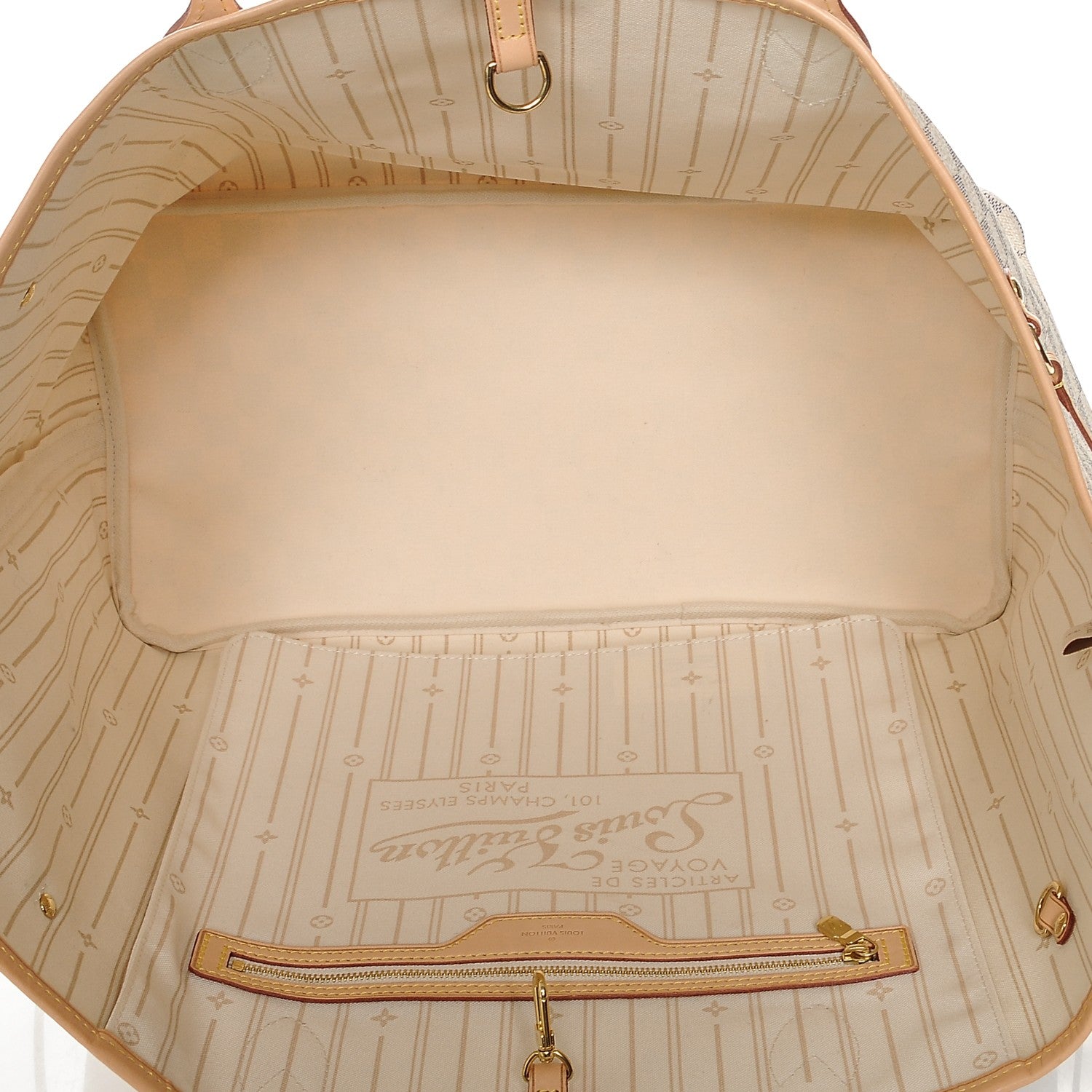 Louis Vuitton Damier Azur Neverfull GM 5 of 7