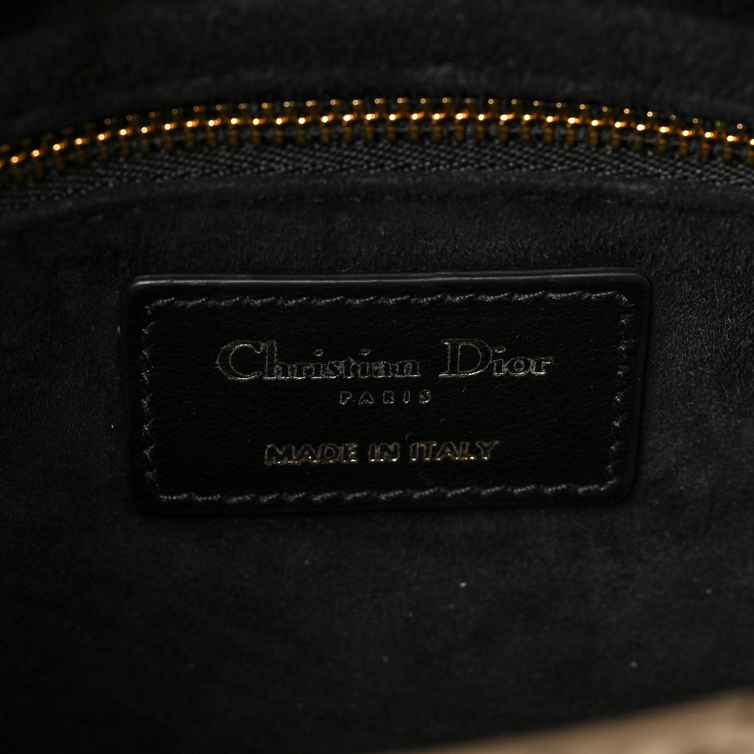 Christian Dior Smooth Calfskin Plan de Paris Printed Small My ABCDior Lady Dior Beige Black 6 of 8