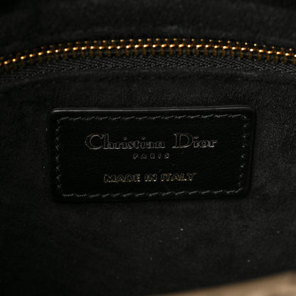 Christian Dior Smooth Calfskin Plan de Paris Printed Small My ABCDior Lady Dior Beige Black 6 of 8