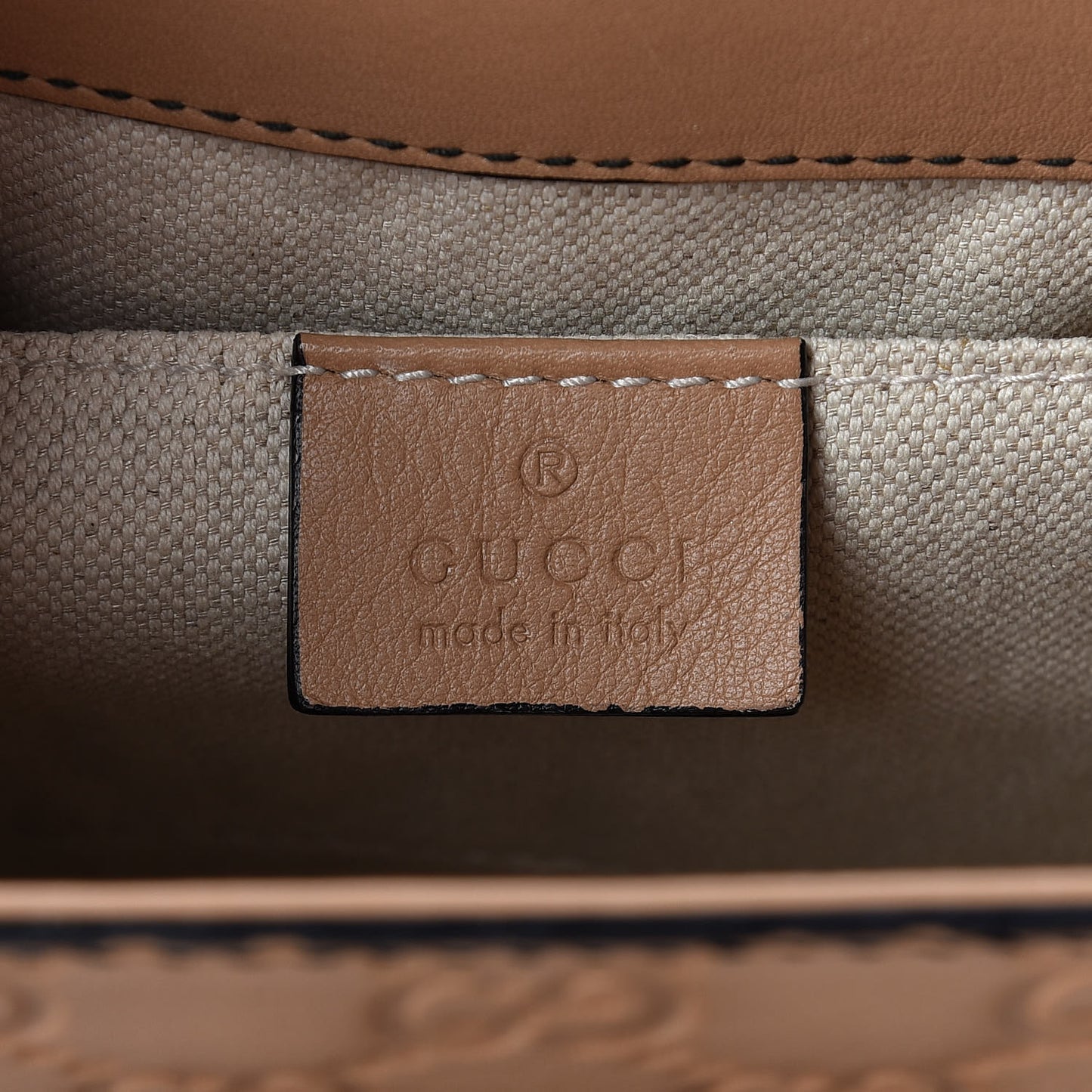 Guccissima Small Emily Chain Shoulder Bag Camelia
