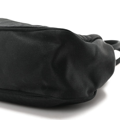 Prada Satin Evening Bag Black 10 of 10