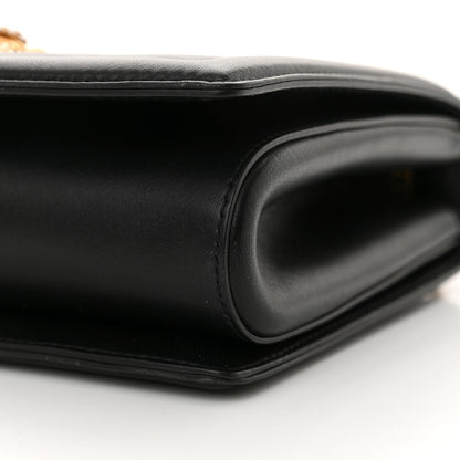 Dolce & Gabbana Calfskin Large Devotion Crossbody Bag Black 9 of 9