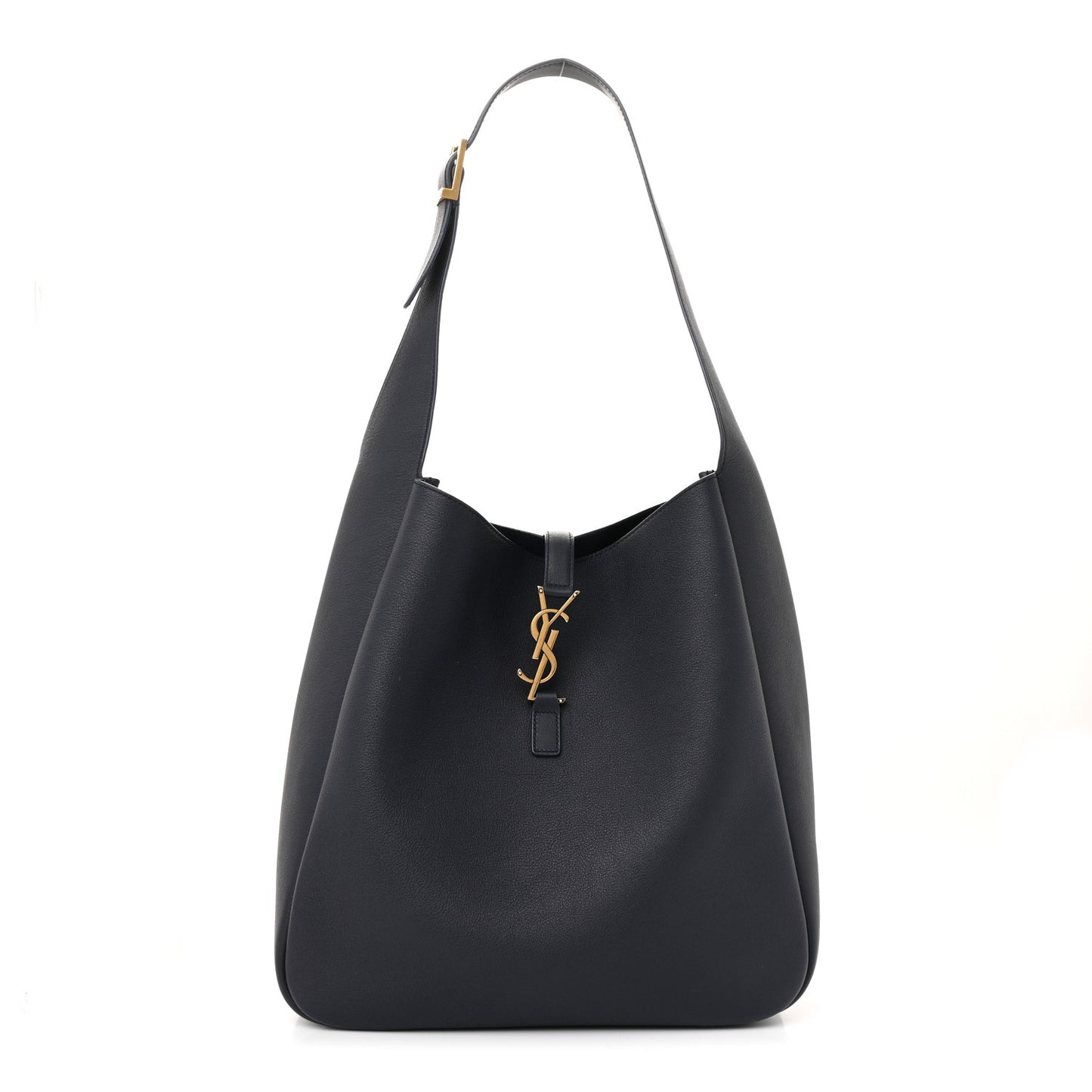 Supple Calfskin Large Le 5 A 7 Soft Hobo Bleu Abysse