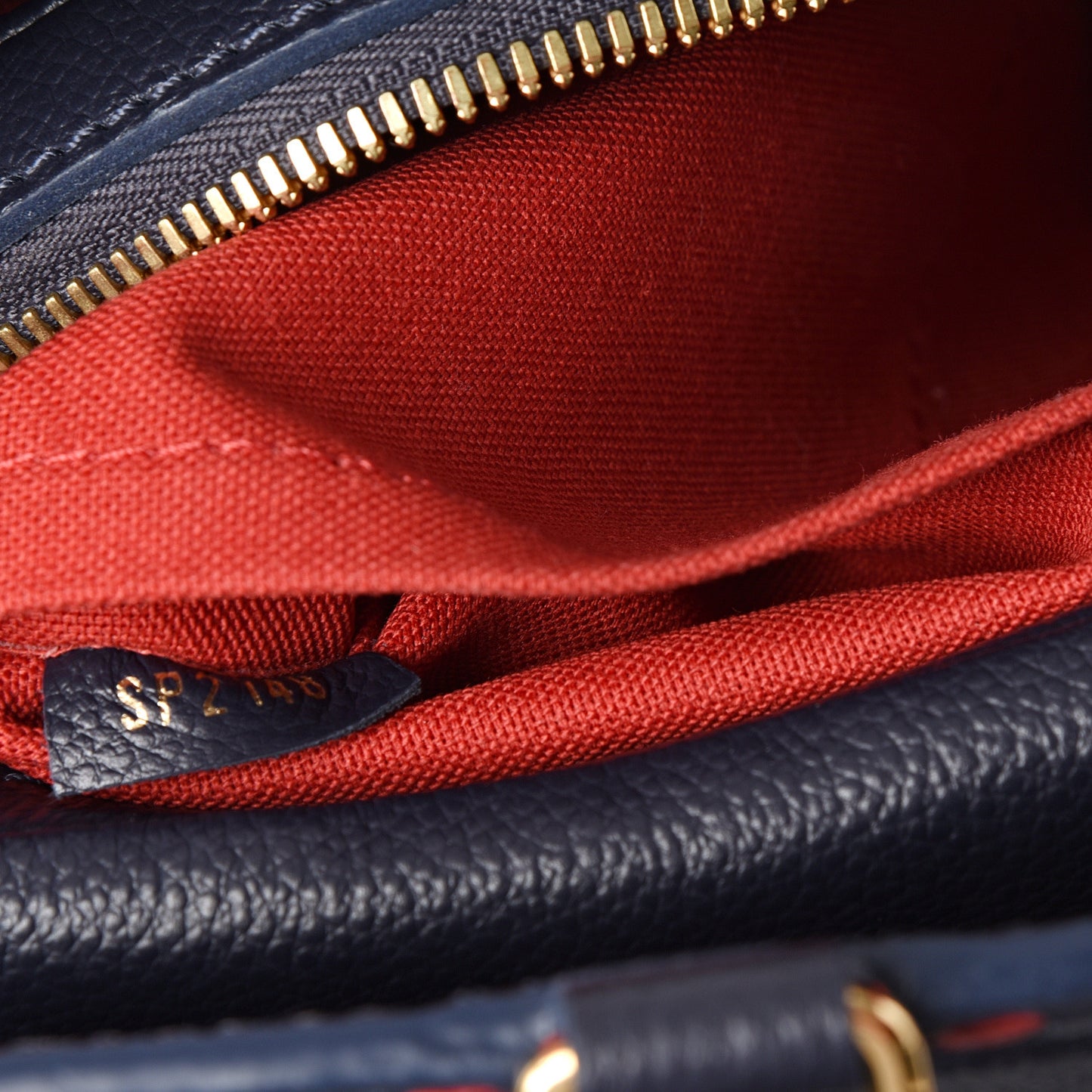 Empreinte Vosges MM Marine Rouge