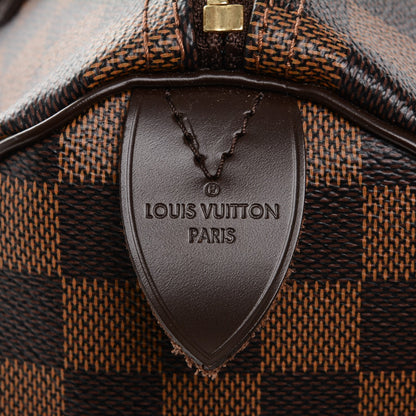 Louis Vuitton Damier Ebene Speedy 30 6 of 7