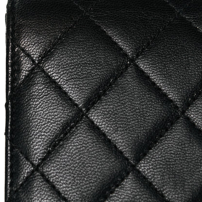 Chanel Goatskin Quilted Chic Pearls Flap Black 14 of 15