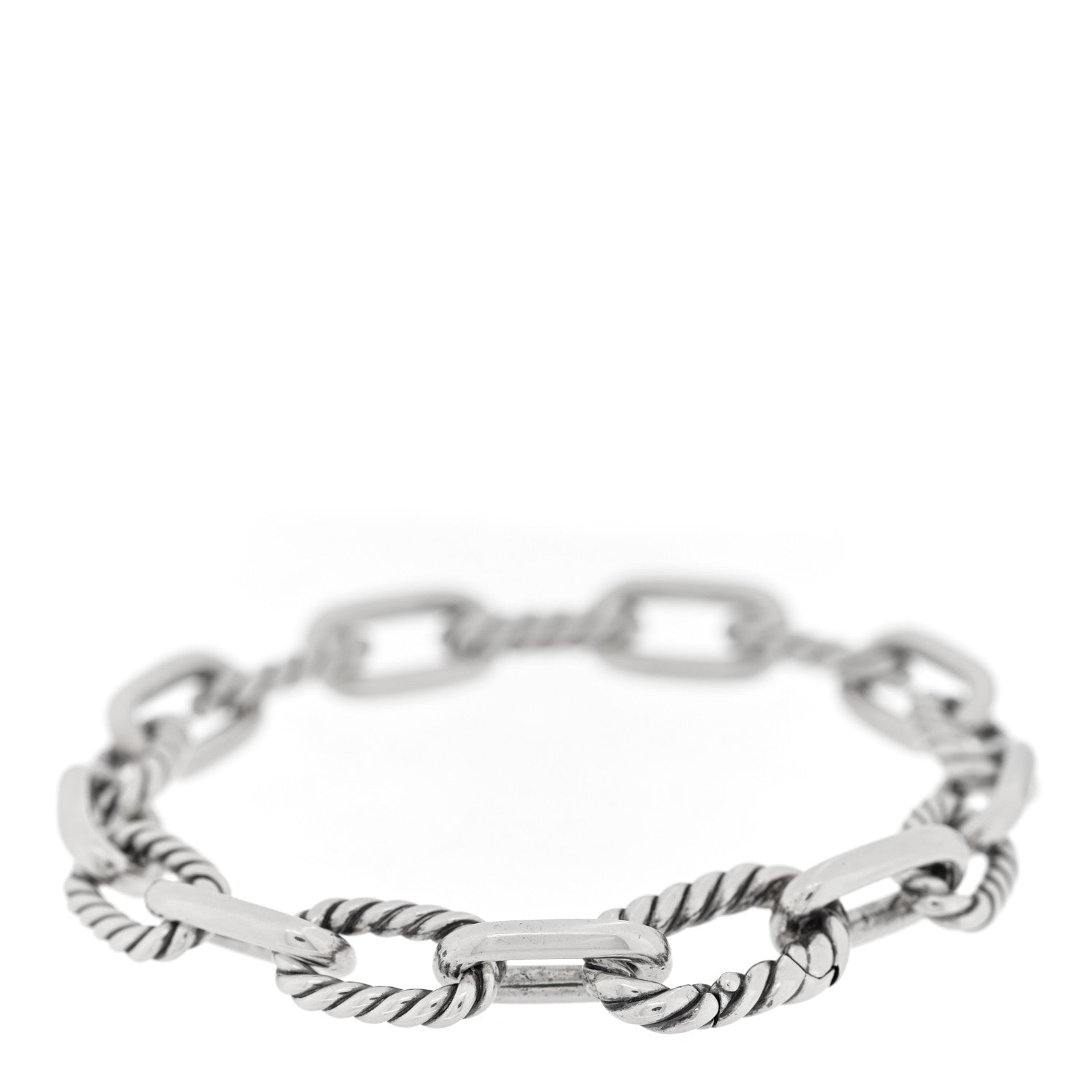 David Yurman Sterling Silver 8.5mm Madison Chain Bracelet 2 of 3