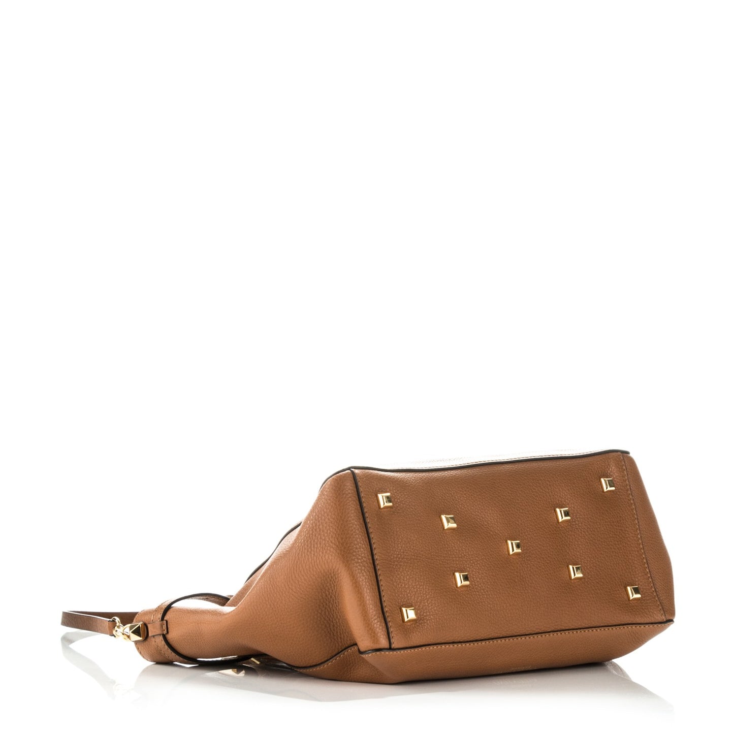 Grained Calfskin My Rockstud Soft Tote Light Cuir