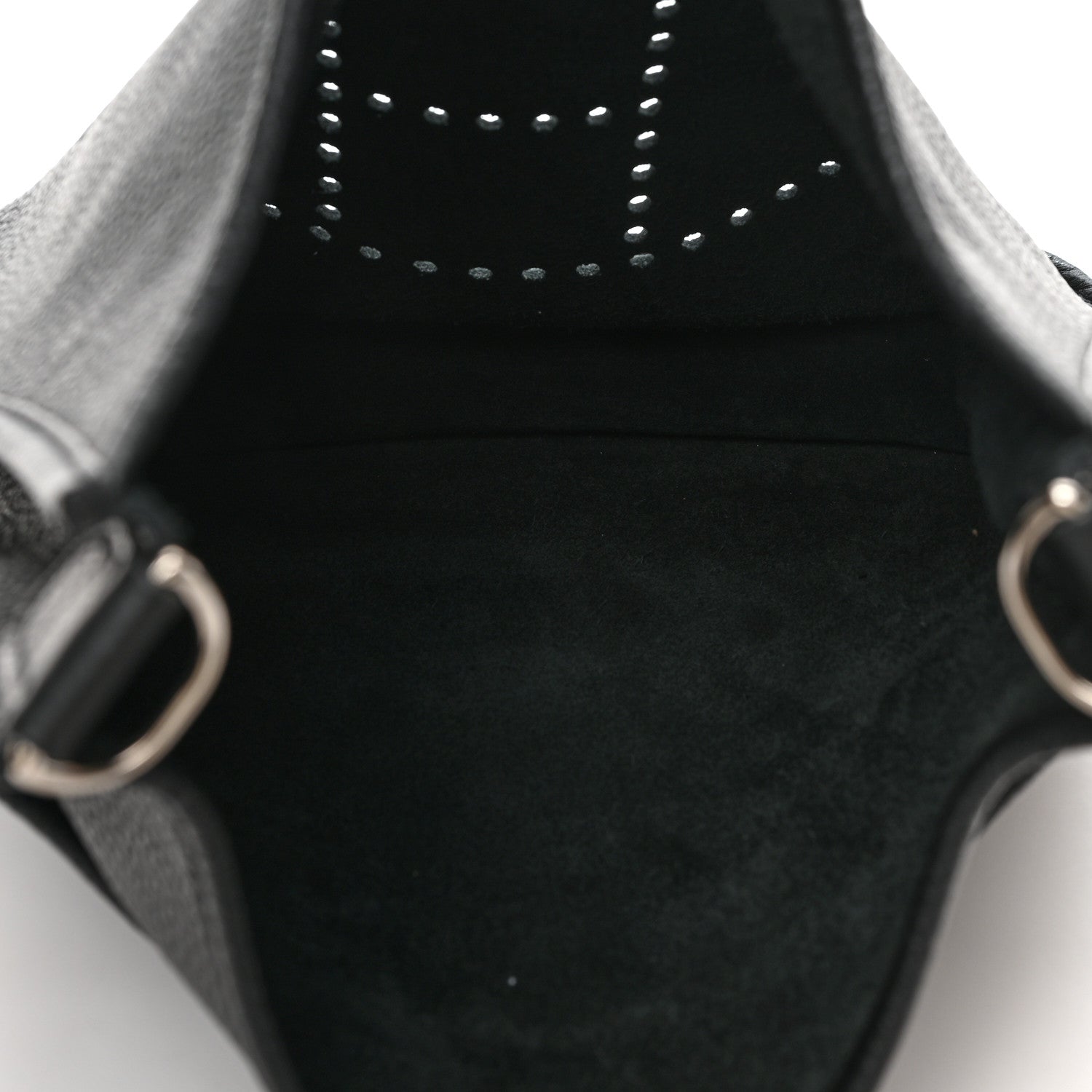 Hermes Taurillon Clemence Evelyne III PM Black 5 of 9