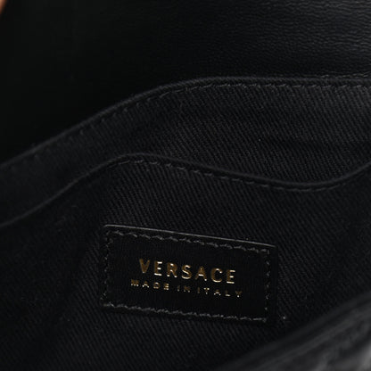 Versace Nappa Barocco Quilted Vanitas Crossbody Black 6 of 9