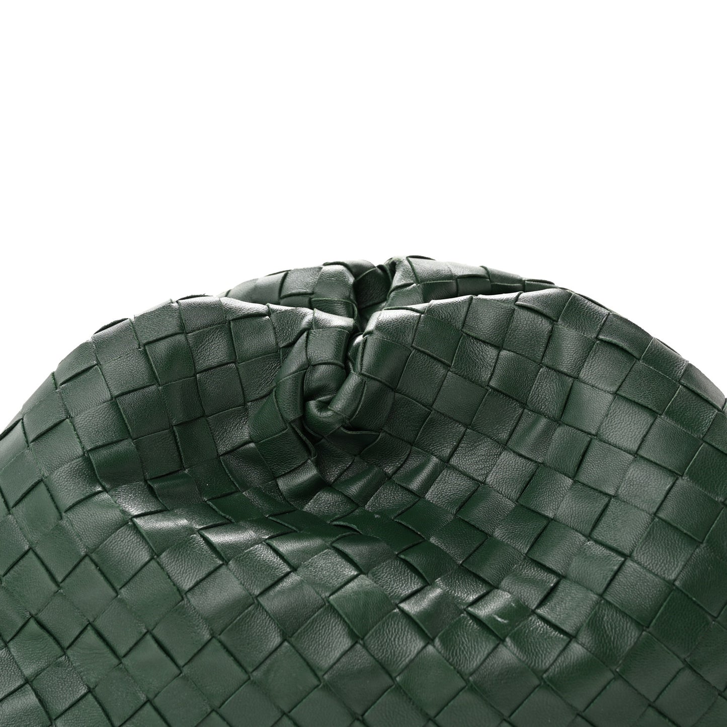 Nappa Maxi Intrecciato The Pouch Oversized Clutch Raintree