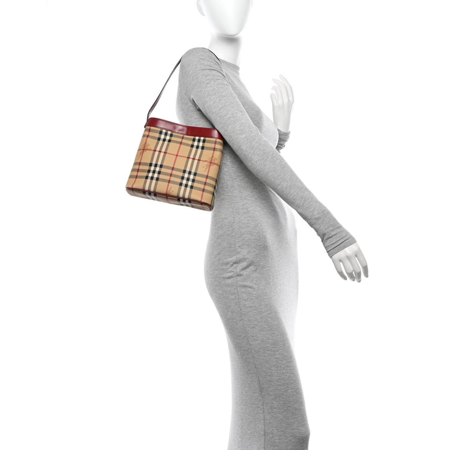 Haymarket Check Shoulder Bag Red