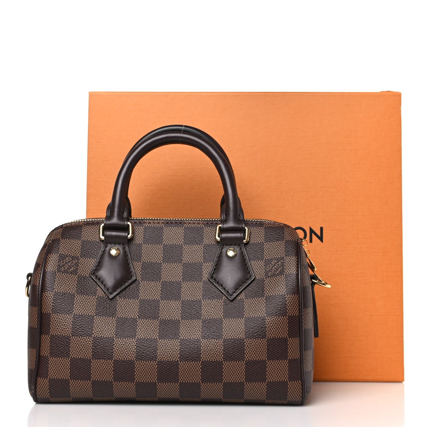 Louis Vuitton Damier Ebene Speedy Bandouliere 20 9 of 9
