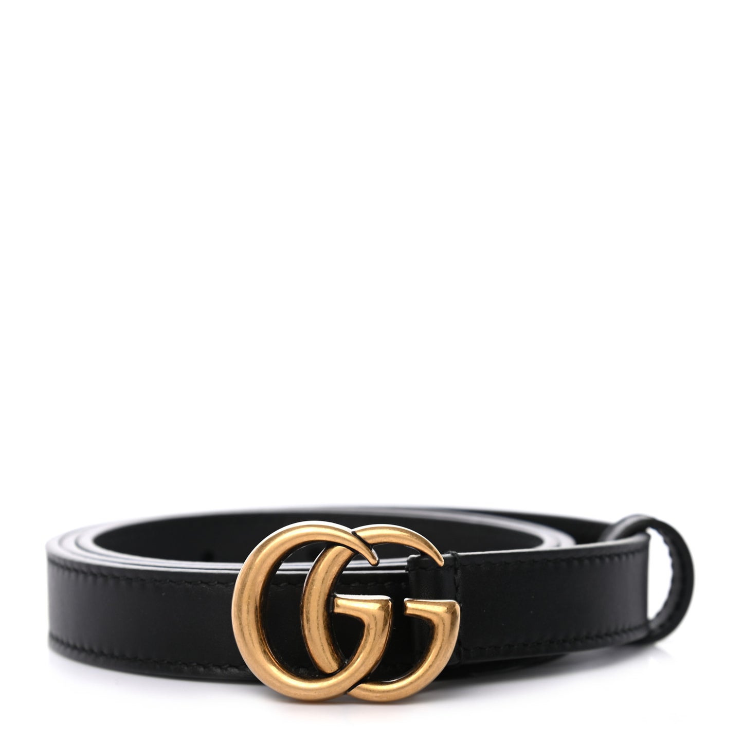 Calfskin Double G 20mm Belt 85 34 Black