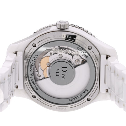 Christian Dior Stainless Steel Ceramic 38mm Dior VIII Automatic Watch White 4 of 5