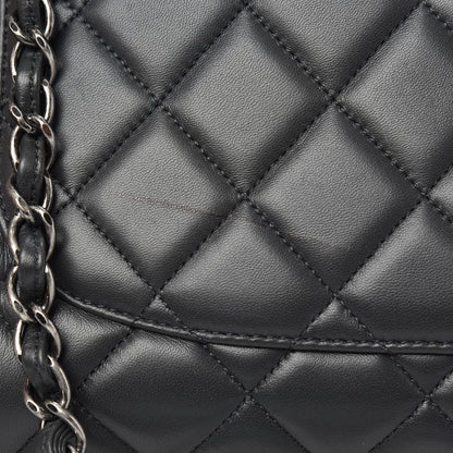 Chanel Lambskin Quilted Large Trendy CC Dual Handle Flap Bag Dark Grey 13 of 15