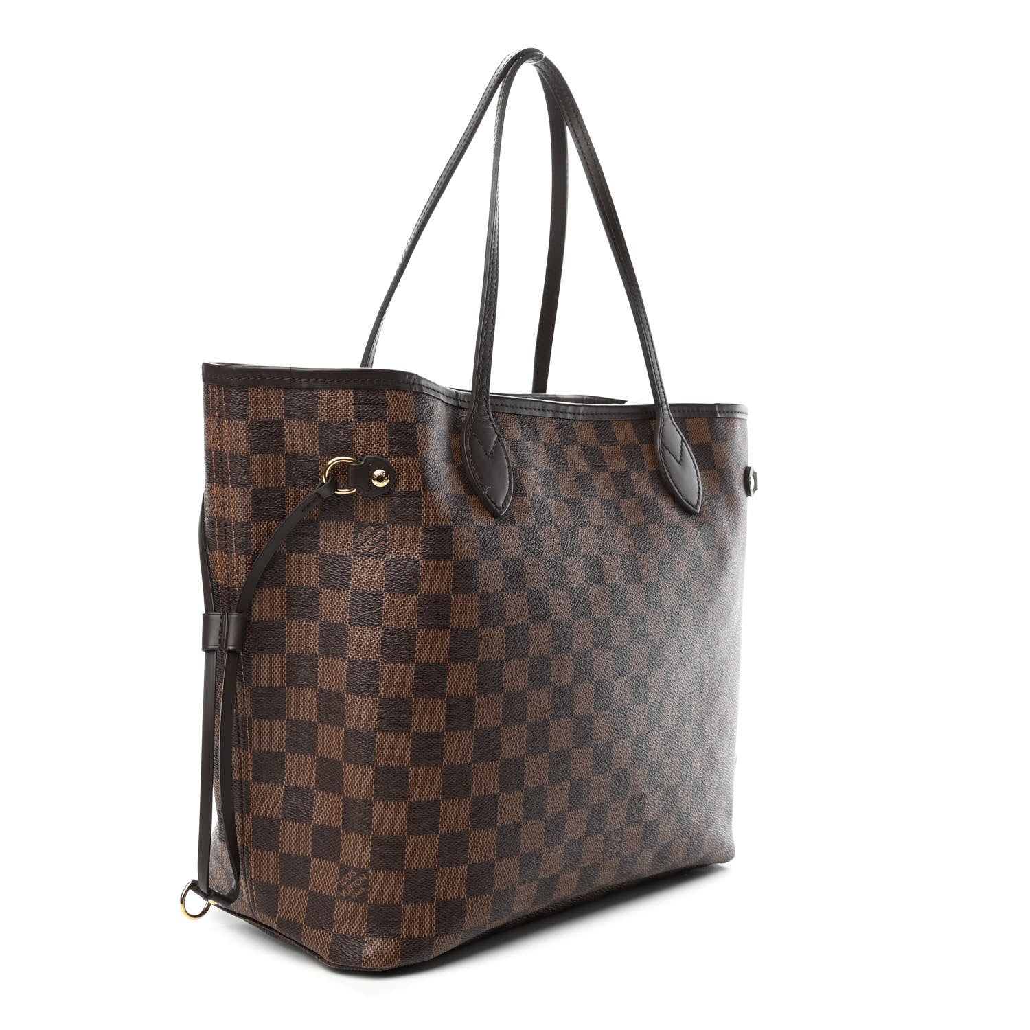 Louis Vuitton Damier Ebene Neo Neverfull MM Rose Ballerine 2 of 4