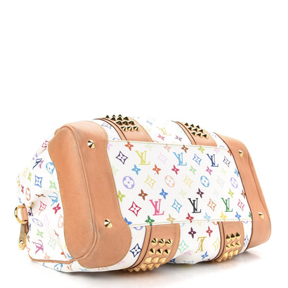 Louis Vuitton Monogram Multicolor Courtney GM White 4 of 8